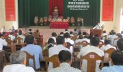 Hội nghị tiếp xúc cử tri với Đại biểu HĐND tỉnh Thanh Hóa