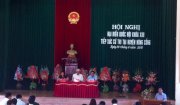 Đoàn Đại Biểu Quốc Hội khóa XIII tiếp xúc cử tri tại huyện Nông Cống