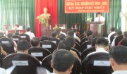 HĐND huyện Nông Cống khóa XIX nhiệm kỷ 2016 – 2021  tổ chức kỳ họp thứ nhất