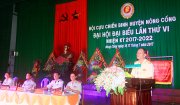 Đại hội đại biểu Hội CCB huyện Nông Cống lần thứ VI, nhiệm kỳ 2017-2022