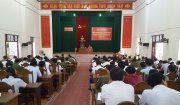 Hội nghị tổng kết 10 năm thực hiện Đề án 375, Chỉ thị số 10 của UBND tỉnh Thanh Hóa về xây dựng khu dân cư an toàn về ANTT, giai đoạn 2008-2018