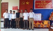 Đồng chí Bí thư Huyện ủy Lê Thanh Hải dự ngày hội đại đoàn kết toàn dân tại thôn Thái Bình xã Tân Thọ