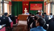 Hội nghị góp ý vào Dự thảo báo cáo chính trị Đại hội Đại biểu Đảng bộ huyện Nông Cống lần thứ XXIV, nhiệm kỳ 2020-2025