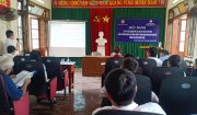 Hội nghị ký kết thỏa thuận hợp tác cho vay qua tổ vay vốn giữa Hội nông dân huyện và Ngân hàng Bưu điện Liên Việt – phòng giao dịch Nông Cống