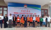 Ủy ban MTTQ huyện Nông Cống tổ chức giải bóng chuyền hơi nam – nữ năm 2020