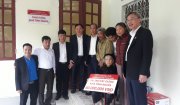 Ngân hàng NN và PTNT Nam Thanh Hóa khánh thành và bàn giao 02 ngôi nhà cho hộ nghèo xã Trung Chính