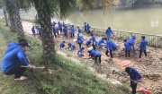 Gần 500 đoàn viên thanh niên huyện Nông Cống tham gia “Ngày Chủ Nhật xanh” năm 2021