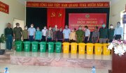 Tập huấn thu gom, phân loại xử lý rác thải cho hội viên nông dân xã Vạn Thiện