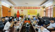 Hội đồng hương Nông Cống tại Thành phố Thanh Hóa thăm, làm việc huyện Nông Cống