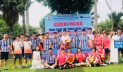 Khai mạc giải bóng đá Nam - Nữ lần thứ Nhất trong công nhân lao động của Công ty giày Amara Việt Nam – chi nhánh Nông Cống Thanh Hóa