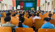 Trên 230  cán bộ phụ nữ huyện Nông Cống tham gia hội nghị cập nhật kiến thức và tập huấn nghiệp vụ cho cán bộ Hội cơ sở và Chi hội