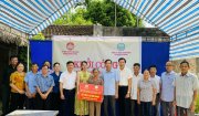 Khởi công xây dựng Nhà Đai đoàn kết cho gia đình bà Lê Thị Hệnh, xã Hoàng Giang