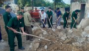 Hội CCB huyện hỗ trợ hội viên Nguyễn Đức Binh xây dựng nhà ở
