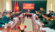 Đảng ủy Quân sự huyện Nông Cống ra Nghị quyết lãnh đạo thực hiện nhiệm vụ năm 2024