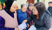 100 hộ nghèo huyện Nông Cống được nhận quà Tết từ Quỹ Thiện Tâm, tập đoàn Vingroup