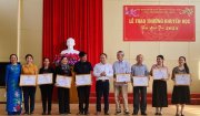Hội Khuyến học thị trấn Nông Cống trao thưởng khuyến học Xuân Giáp Thìn 2024 