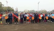 Giải bóng chuyền nam, nữ Cụm thi đua số 01 và Cụm thi đua số 6 của Liên đoàn Lao động huyện Nông Cống