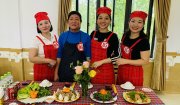 Sôi nổi hội thi nấu ăn chào mừng ngày Quốc tế phụ nữ 8/3 tại nhà hàng Bến Mắm xã Trường Trung