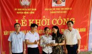 Câu lạc bộ Trái tim nhân ái Thành phố Hà Nội khởi công xây dựng Nhà Đại đoàn kết cho hộ nghèo huyện Nông Cống