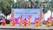 Lễ hội truyền thống Đền Tam Giang tại xã Tế Nông